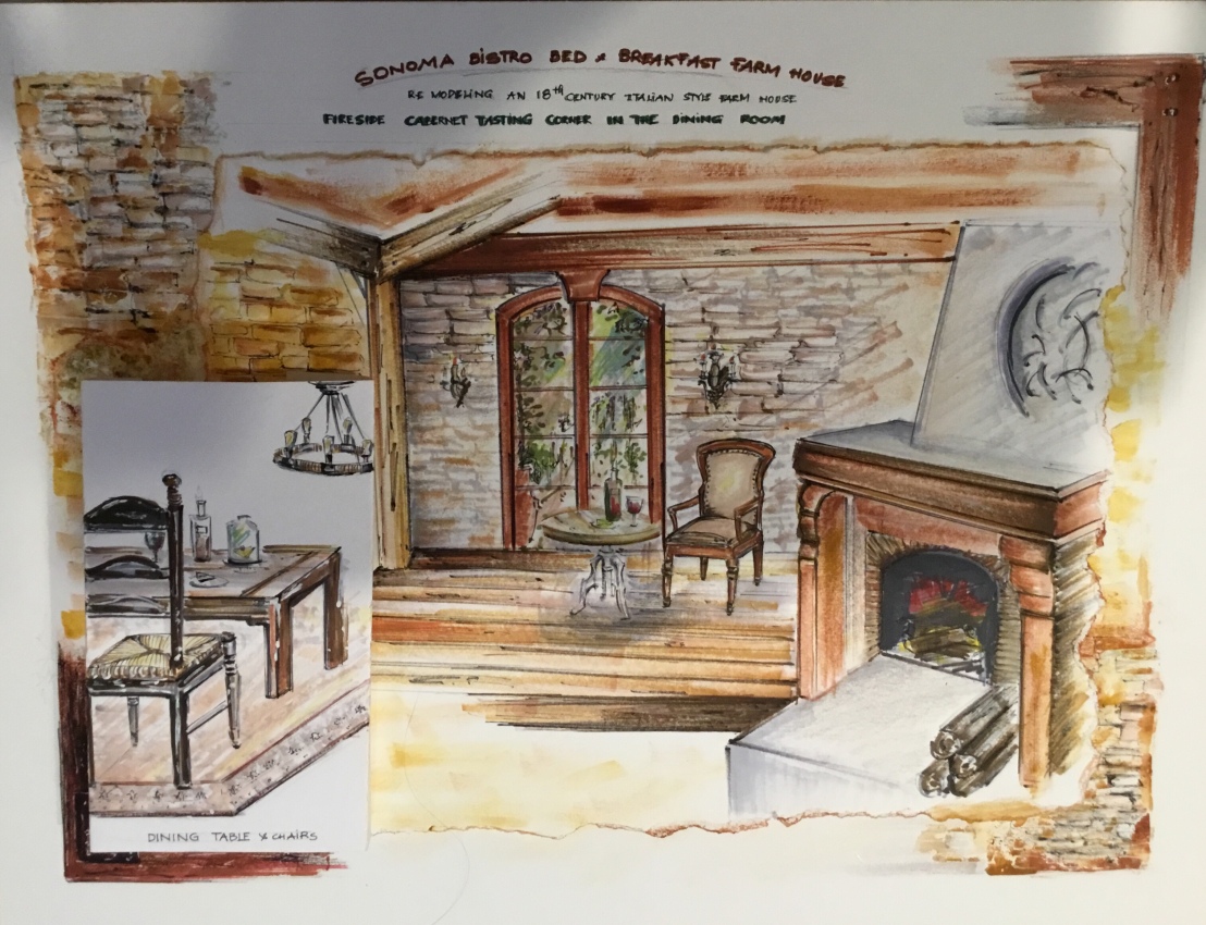 Sketch-interior-design-dining-room-project